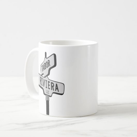 MUG LOGO DU THABOR - DE LA RIVIERA (Devant gauche)