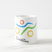 Mug Logo du triathlon (Centre)