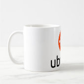 Mug Logo d'Ubuntu Linux (Gauche)