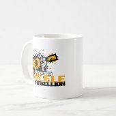 Mug logo d'ukulélé de sf (Devant gauche)