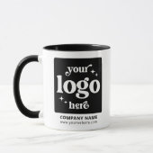 Mug Logo Entreprise Client Cadeau personnalisé Employé (Gauche)