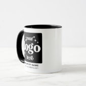 Mug Logo Entreprise Client Cadeau personnalisé Employé (Devant gauche)