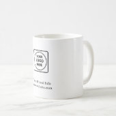Mug Logo Entreprise | Marque minimale moderne (Devant droit)