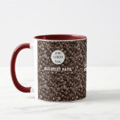 Mug Logo et nom promotionnels d'entreprise (Gauche)