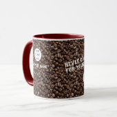 Mug Logo et nom promotionnels d'entreprise (Devant gauche)