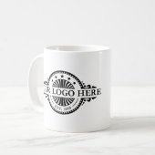 Mug Logo et QR Code Business Marketing (Devant gauche)