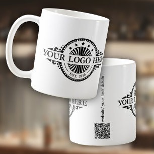 Mug Logo et QR Code Business Marketing