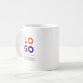 Mug Logo et texte promotionnels (Devant gauche)