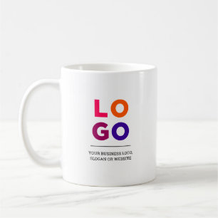 Mug Logo et texte promotionnels