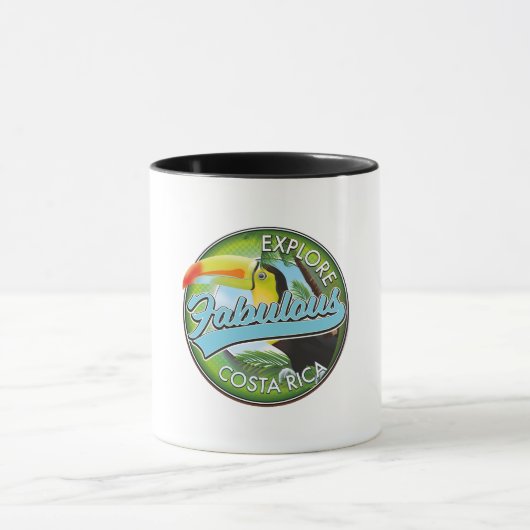 Mug Logo Explorez Costa Rica fabuleuse (Centre)