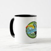 Mug Logo Explorez Costa Rica fabuleuse (Devant gauche)