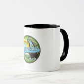 Mug Logo Explorez Costa Rica fabuleuse (Devant droit)
