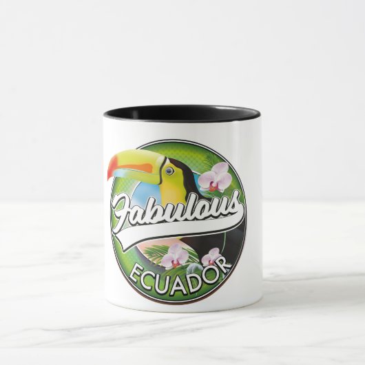 Mug Logo Explorez l'Équateur fabuleux (Centre)