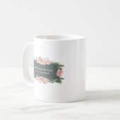 Mug Logo floral antique (Devant gauche)