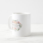 Mug Logo floral antique (Devant gauche)