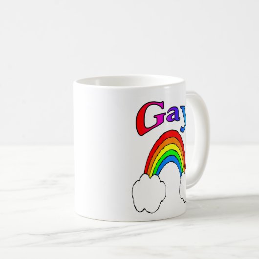 Mug Logo gay (Devant droit)