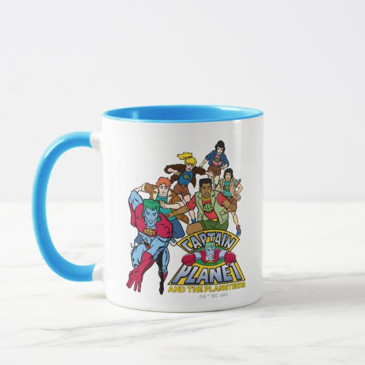 Mug Logo graphique du Capitaine Planet & the Planeteer (Gauche)