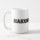 Mug Logo Hakuna matata (Gauche)