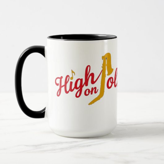 Mug Logo High on Polkas (Gauche)