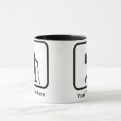 Mug Logo Hiker personnalisable (Centre)
