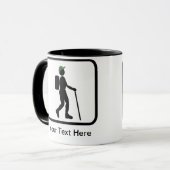 Mug Logo Hiker personnalisable (Devant gauche)