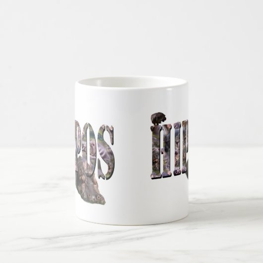 Mug Logo Hippo Avec Hippopotame, (Centre)