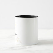 Mug Logo Immobilier Or Noir Luxe  (Centre)