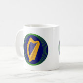 Mug Logo irlandais sur le blason (Devant gauche)