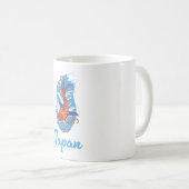 Mug Logo Japon Pêche (Devant droit)