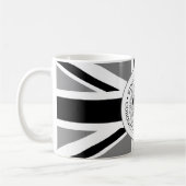 Mug Logo King Charles III Coronation Black Grey (Gauche)