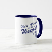 Mug Logo Kitschen Fatty Deli Bleu (Devant droit)