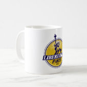 Mug Logo libertaire de parti politique (Devant gauche)