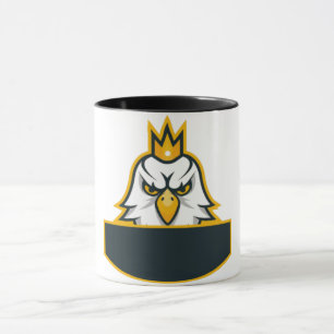 Mug Logo Majestic Eagle Crown Café