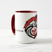 Mug Logo mis à jour de l'Académie des apprentis (Devant gauche)