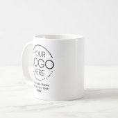 Mug Logo moderne élégant Employé/Société SWAG (Devant gauche)