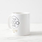 Mug Logo moderne élégant Employé/Société SWAG Gold (Devant gauche)
