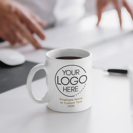 Mug Logo moderne élégant Employé/Société SWAG Gold