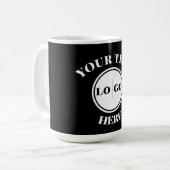 Mug Logo moderne et commerce de texte (Devant gauche)