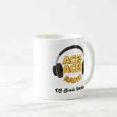 Mug logo mu Aces DJ Black Panther (Devant droit)