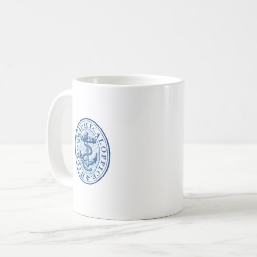 Mug Logo-Mug de bureau hydrographique (Devant gauche)