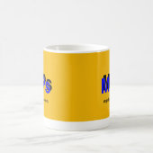 Mug logo muqueuse texte bleu foncé (Centre)