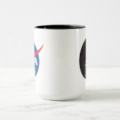 Mug Logo noir du programme d'équipage commercial de la (Centre)