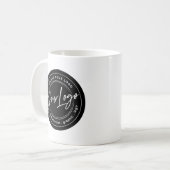 Mug Logo noir et blanc (Devant gauche)