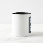 Mug Logo noir et bleu (Centre)