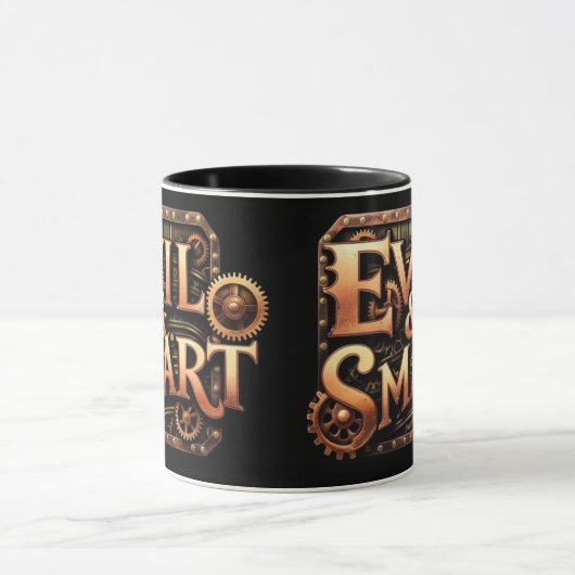 Mug Logo noir Evil&Smart (Centre)