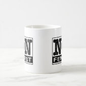 Mug Logo non-Féministe classique (Centre)