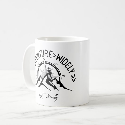 Mug Logo officiel d'Adventure Widmer (Devant gauche)