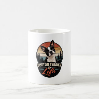 Mug Logo officiel de la vie des Boston Terrier