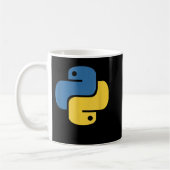 Mug Logo officiel Python pour développeurs  (Gauche)