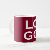Mug Logo ou image personnalisée sur Bourgogne (Devant gauche)